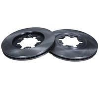 2x Disco freno Assale anteriore ventilazione interna 19-4727 MAXGEAR per FORD