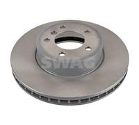 2x Disco freno Assale anteriore ventilazione interna 20 92 4343 SWAG per BMW 5 6