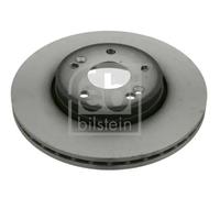 2x Disco freno Assale anteriore ventilazione interna 23332 FEBI BILSTEIN