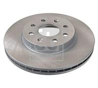 2x Disco freno Assale anteriore ventilazione interna 23541 FEBI BILSTEIN