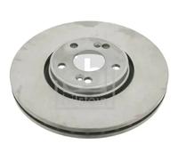 2x Disco freno Assale anteriore ventilazione interna 24310 FEBI BILSTEIN