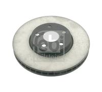 2x Disco freno Assale anteriore ventilazione interna 27236 FEBI BILSTEIN