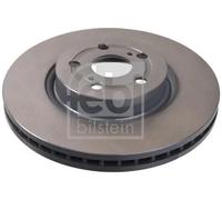 2x Disco freno Assale anteriore ventilazione interna 27237 FEBI BILSTEIN