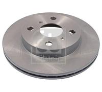 2x Disco freno Assale anteriore ventilazione interna 27399 FEBI BILSTEIN