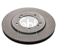 2x Disco freno Assale anteriore ventilazione interna 28436 FEBI BILSTEIN