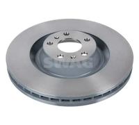 2x Disco freno Assale anteriore ventilazione interna 30 93 2520 SWAG per AUDI VW