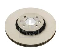 2x Disco freno Assale anteriore ventilazione interna 30697 FEBI BILSTEIN
