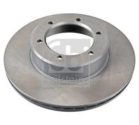 2x Disco freno Assale anteriore ventilazione interna 31553 FEBI BILSTEIN per VW