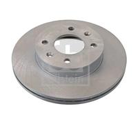 2x Disco freno Assale anteriore ventilazione interna 31766 FEBI BILSTEIN