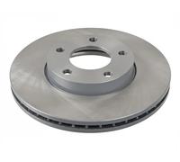 FEBI Bilstein Disco freno 32765 Anteriore ventilazione interna Ø278 mm Spessore 25 mm Set di 2