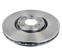 2x Disco freno Assale anteriore ventilazione interna 33 10 0167 SWAG per PEUGEOT