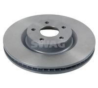 2x Disco freno Assale anteriore ventilazione interna 33 10 4787 SWAG per FORD