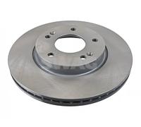2x Disco freno Assale anteriore ventilazione interna 33 10 6433 SWAG per HYUNDAI