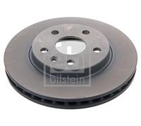 2x Disco freno Assale anteriore ventilazione interna 39195 FEBI BILSTEIN