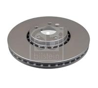 2x Disco freno Assale anteriore ventilazione interna 39288 FEBI BILSTEIN