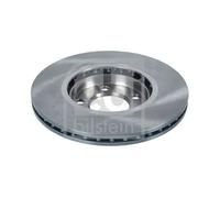 2x Disco freno Assale anteriore ventilazione interna 43925 FEBI BILSTEIN