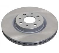 2x Disco freno Assale anteriore ventilazione interna 43960 FEBI BILSTEIN