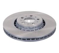 2x Disco freno Assale anteriore ventilazione interna 43965 FEBI BILSTEIN