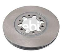 2x Disco freno Assale anteriore ventilazione interna 43968 FEBI BILSTEIN