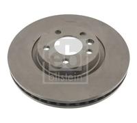 2x Disco freno Assale anteriore ventilazione interna 43996 FEBI BILSTEIN per VW