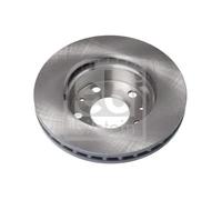 2x Disco freno Assale anteriore ventilazione interna 44037 FEBI BILSTEIN