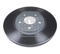 2x Disco freno Assale anteriore ventilazione interna 44066 FEBI BILSTEIN
