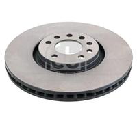 2x Disco freno Assale anteriore ventilazione interna 44122 FEBI BILSTEIN