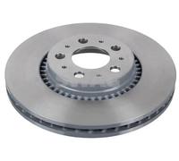2x Disco freno Assale anteriore ventilazione interna 55 91 8050 SWAG per VOLVO