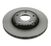 2x Disco freno Assale anteriore ventilazione interna 60 92 3332 SWAG per RENAULT