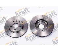 2x Disco freno Assale anteriore ventilazione interna 6041736 KRAFT AUTOMOTIVE