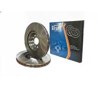 Kraft Automotive Disco freno 6046865 Assale anteriore ventilazione interna 2x