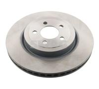 2x Disco freno Assale anteriore ventilazione interna 72 94 3944 SWAG per LANCIA