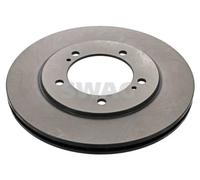 2x Disco freno Assale anteriore ventilazione interna 84 92 8436 SWAG per SUZUKI