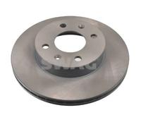 2x Disco freno Assale anteriore ventilazione interna 91 93 1552 SWAG per KIA