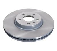 2x Disco freno Assale anteriore ventilazione interna ADF124355 BLUE PRINT