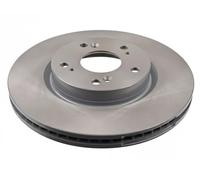 2x Disco freno Assale anteriore ventilazione interna ADH243122 BLUE PRINT