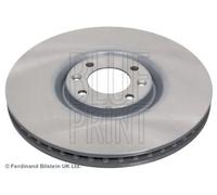 2x Disco freno Assale anteriore ventilazione interna ADP154355 BLUE PRINT per DS