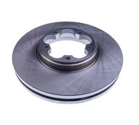 2x Disco freno Assale anteriore ventilazione interna B130878 DENCKERMANN