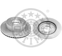 2x Disco freno Assale anteriore ventilazione interna con ventilazione ad alette