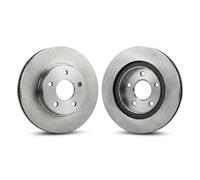 2x Disco freno Assale anteriore ventilazione interna J3302115 NIPPARTS