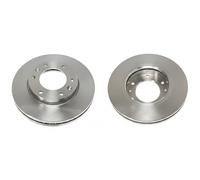 2x Disco freno Assale anteriore ventilazione interna N3300541 NIPPARTS