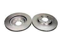 2x Disco freno Assale anteriore ventilazione interna QD0136 QUARO per AUDI VW