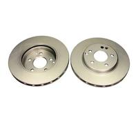 2x Disco freno Assale anteriore ventilazione interna QD3196 QUARO