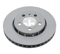 2x Disco freno Assale posteriore con ventilazione esterna 23560 FEBI BILSTEIN