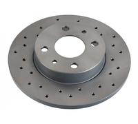 FEBI BILSTEIN Disco freno 107724 Posteriore Ø240 mm per Fiat 500/595/695