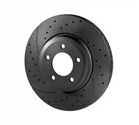 2x Disco freno Assale posteriore forato RT 21533-GL T5 ROTINGER per LAND ROVER