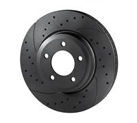 2x Disco freno Assale posteriore forato RT 2791-GL T5 ROTINGER per BMW 3 3 Coupé