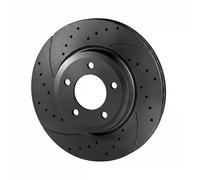 2x Disco freno Assale posteriore forato RT 2913-GL T5 ROTINGER per AUDI VW