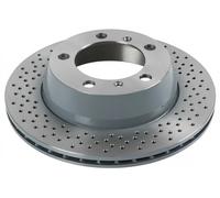 FEBI BILSTEIN Disco freno 44023 posteriore perforato ventilazione interna Set 2 dischi