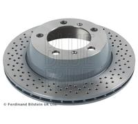 2x Disco freno Assale posteriore perforato/ventilazione interna ADV1843123